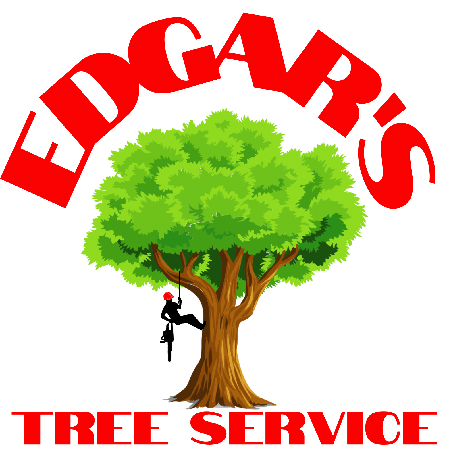 Logo for Edgar's Tree Service - a landscaping service in Austin, Texas